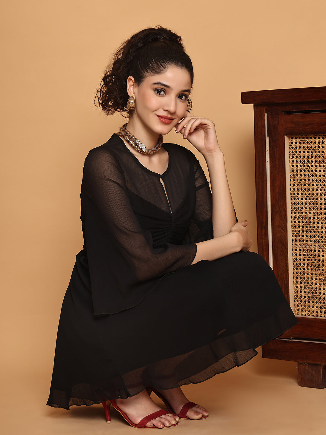 Little Fit-Flare Black Dress