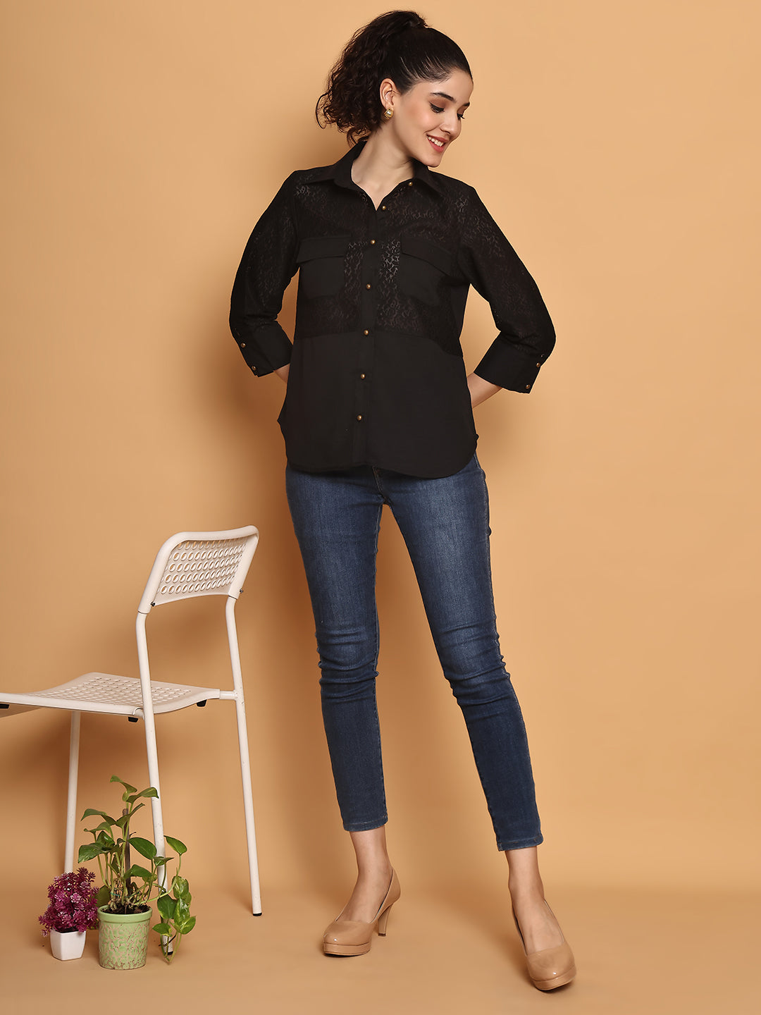 Black Dual Shirt
