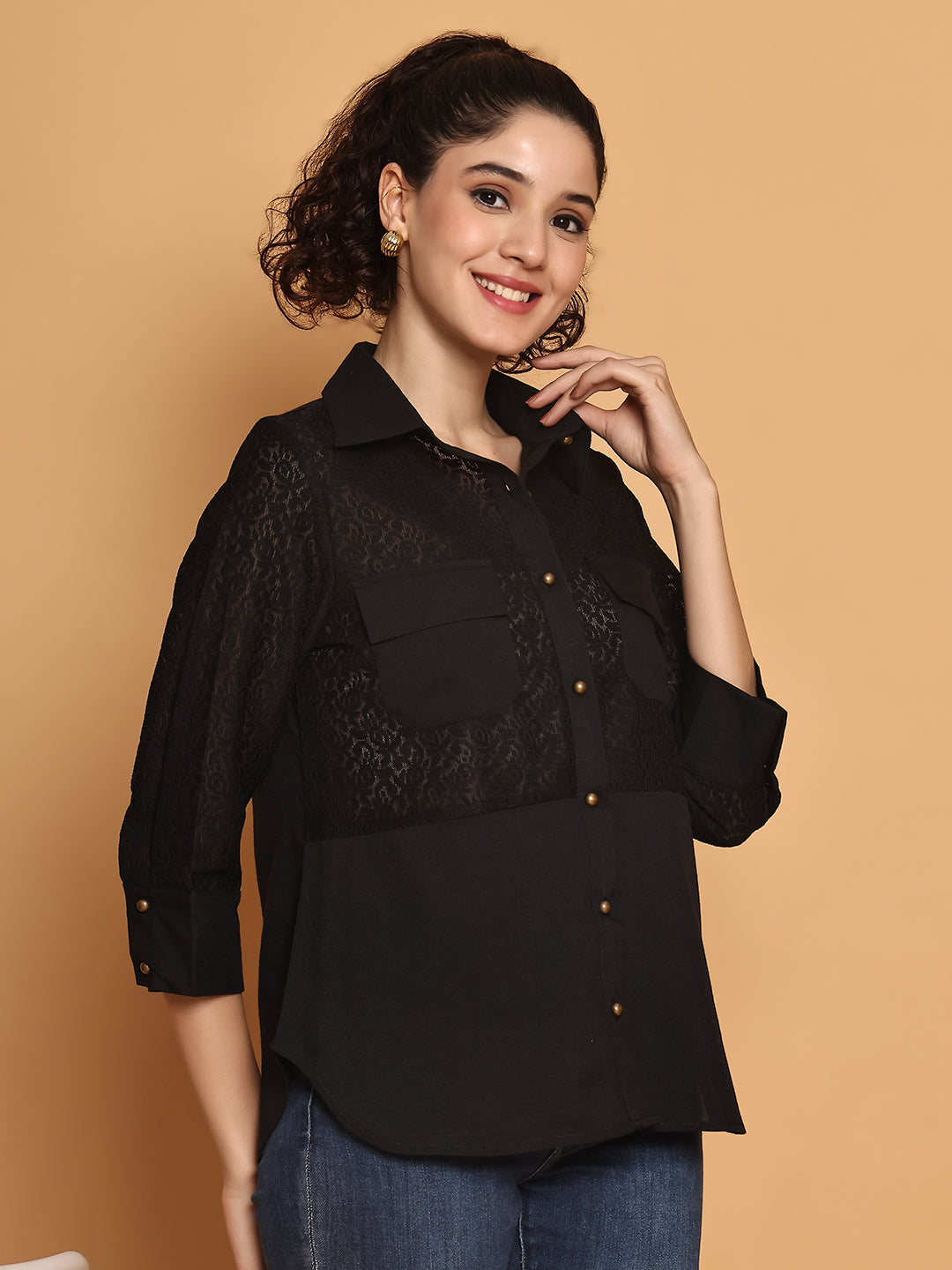 Black Dual Shirt