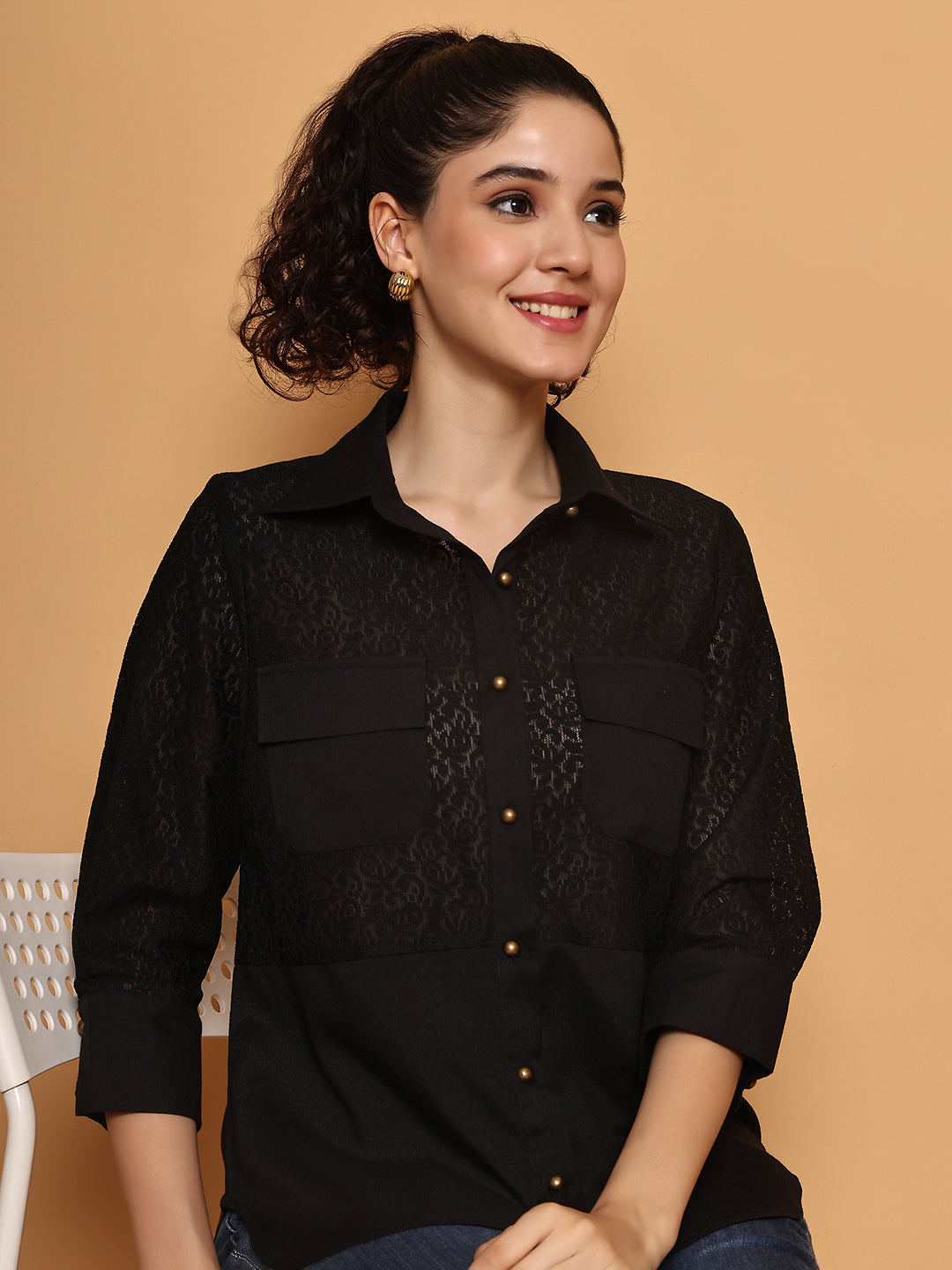 Black Dual Shirt