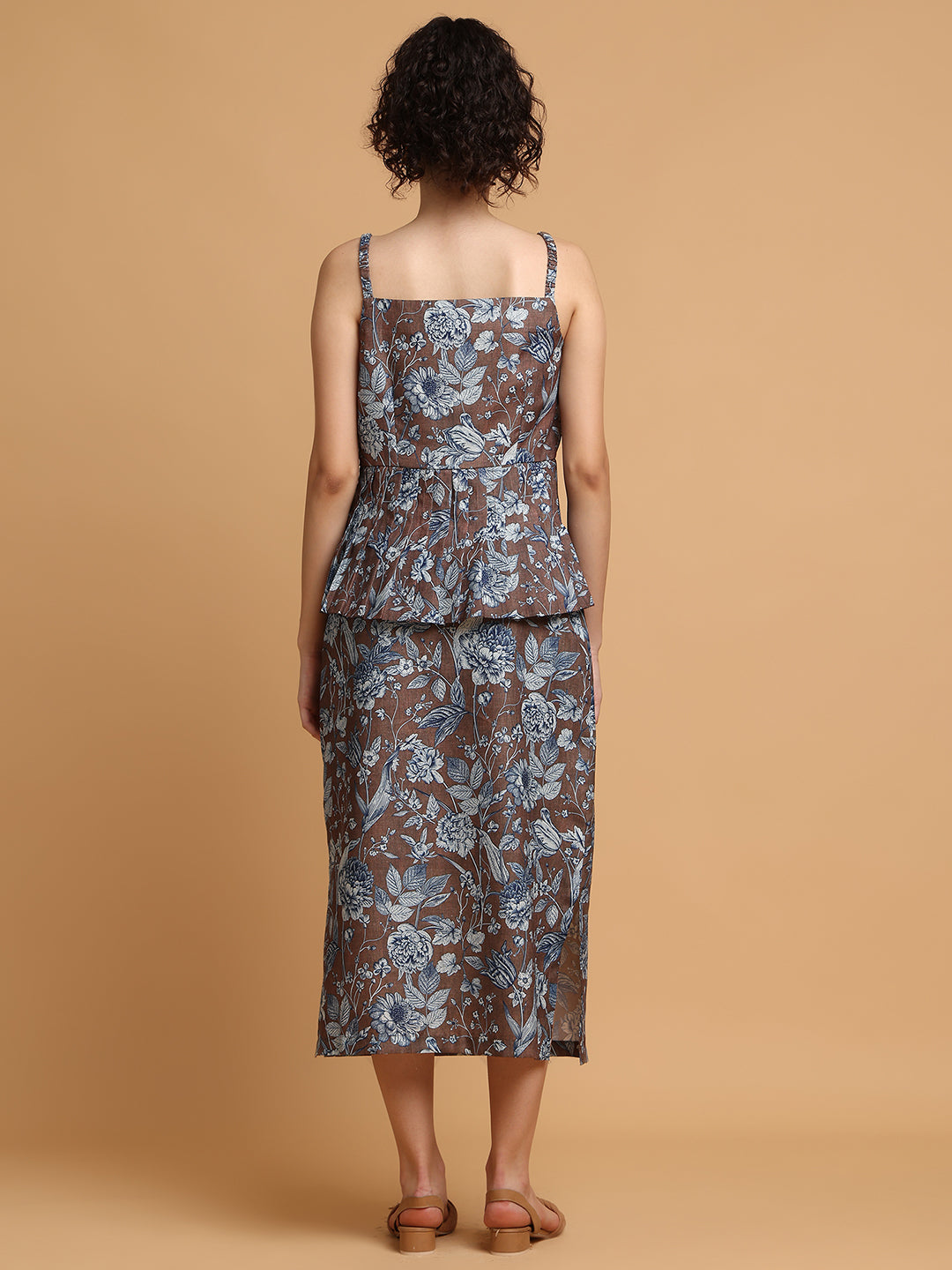 Floral Skirt with strappy top