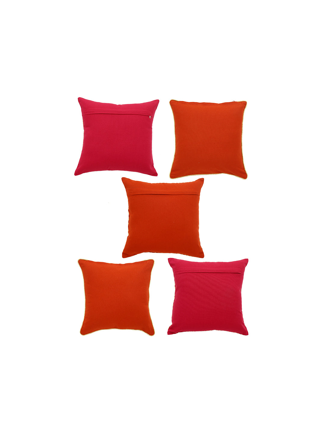 Blanc9 Set of 5 Corsucate 40x40 CM Cushion Cover