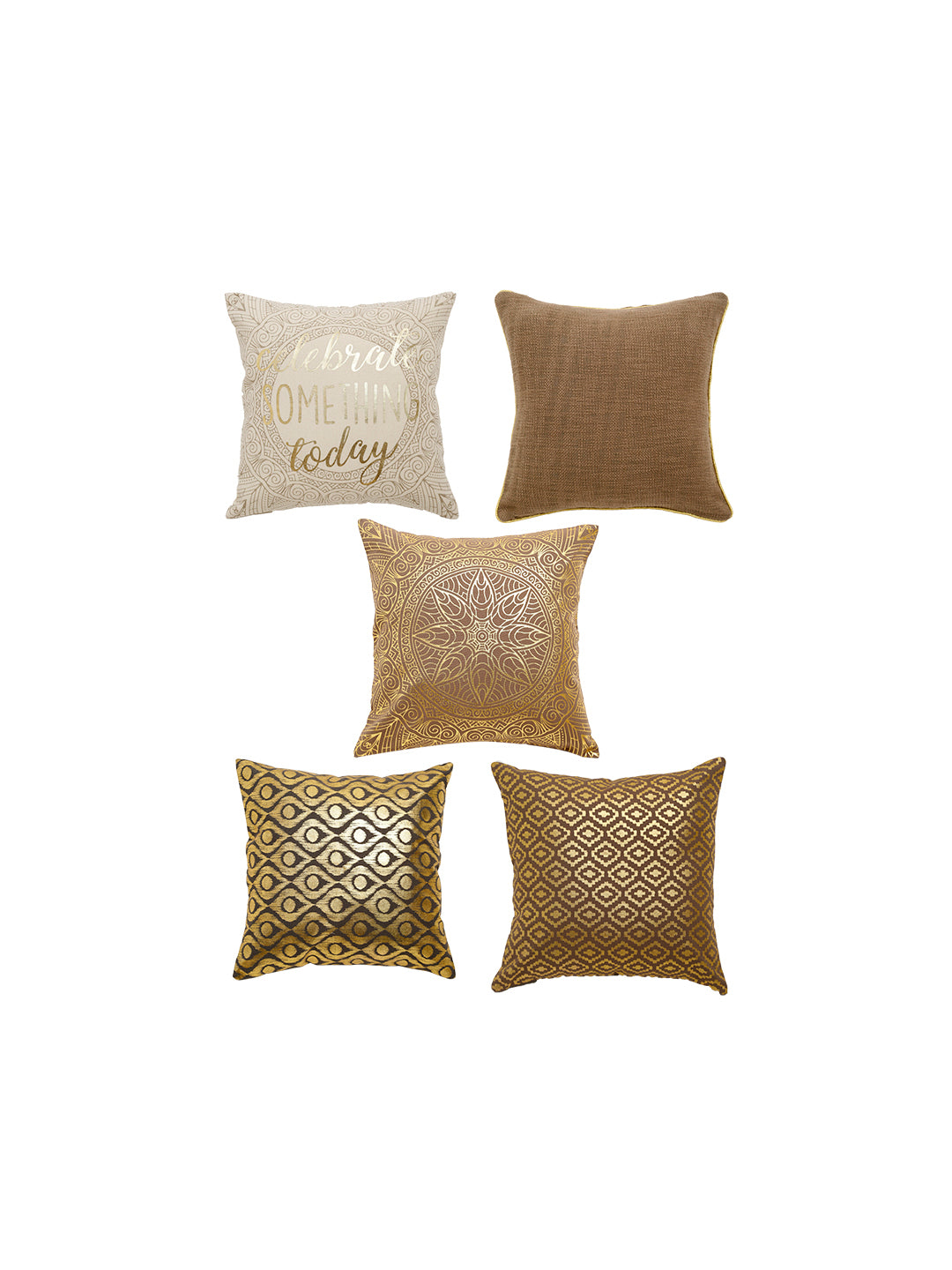 Set of 5 Chakri Collection Celebration 40x40 CM Cushion Cover