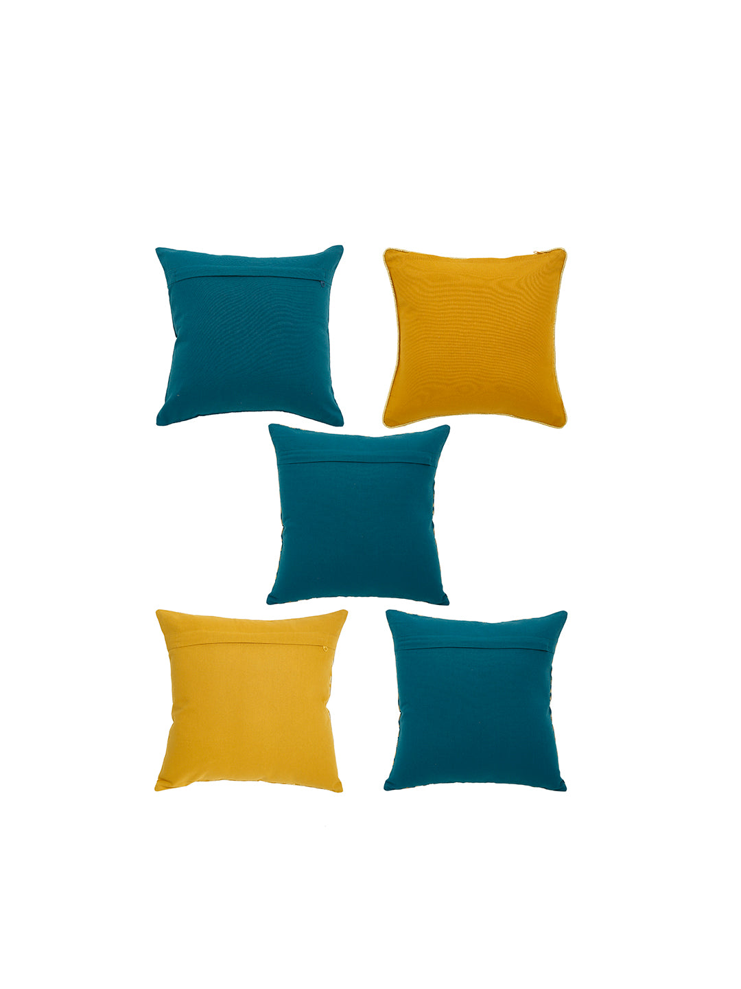 Set of 5 Rajgharana 40x40 CM Cushion Cover