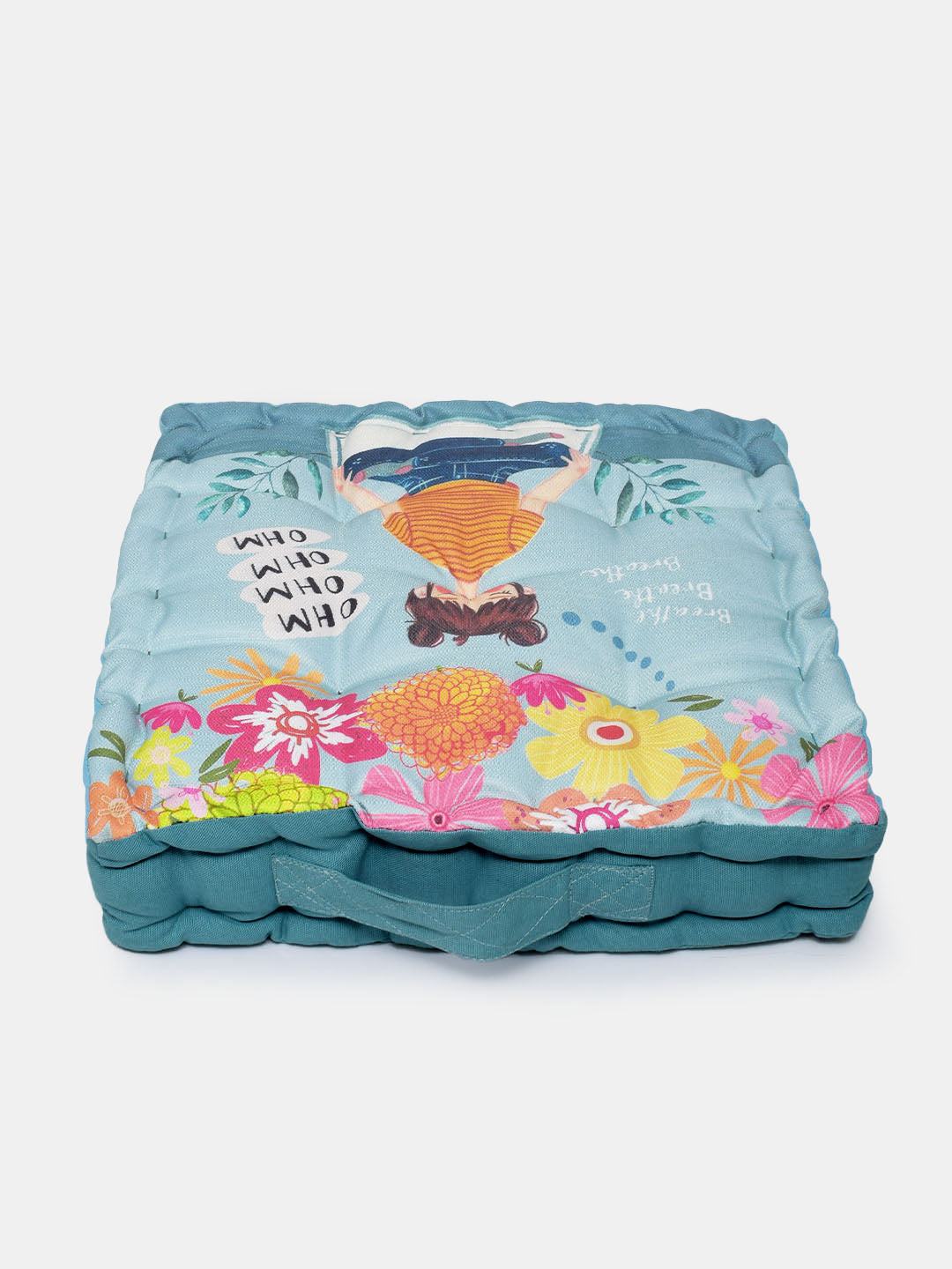 Blanc9 Meditate Digitally Printed Floor Cushion
