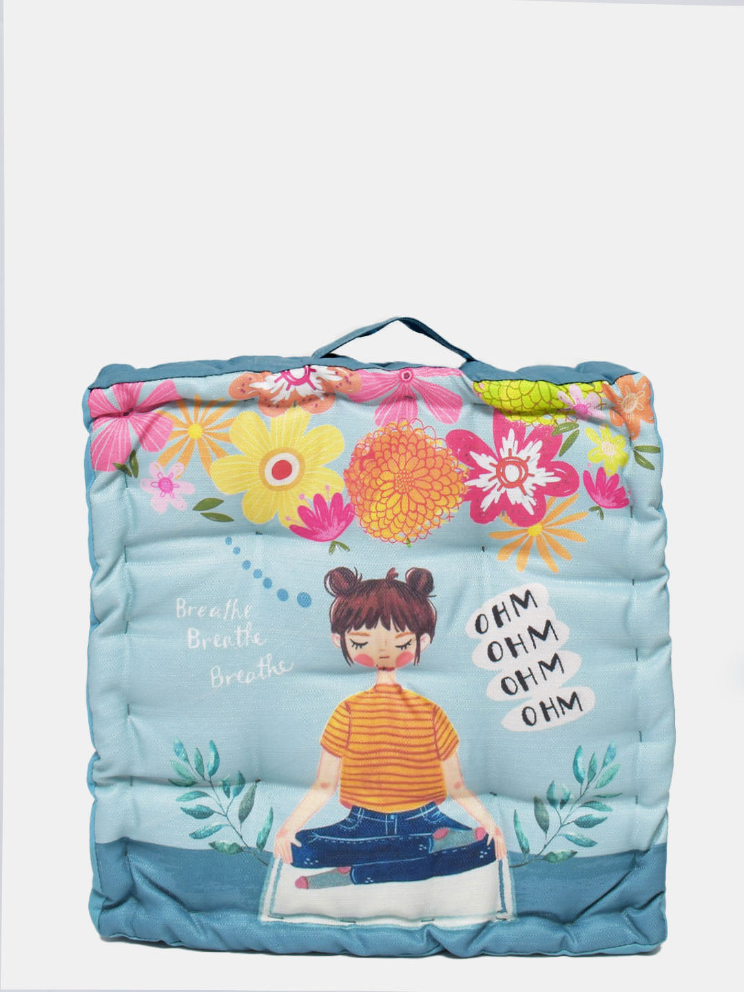 Blanc9 Meditate Digitally Printed Floor Cushion