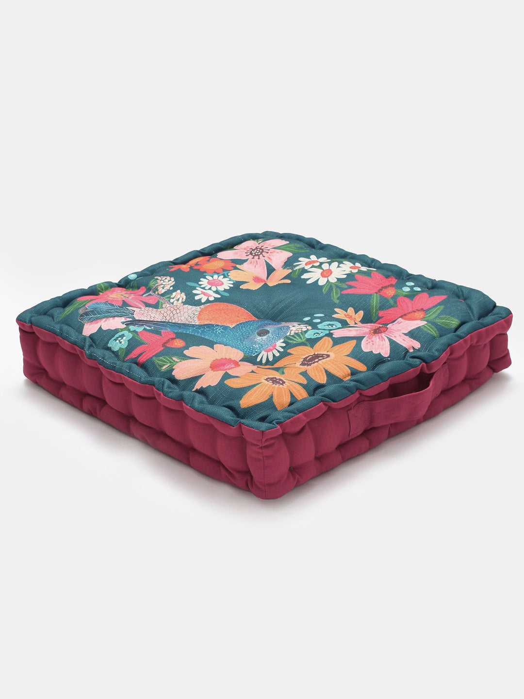 Blanc9 Nightingale Digitally Printed Floor Cushion