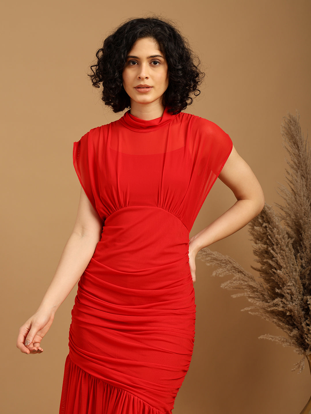 Red Stretch Dress