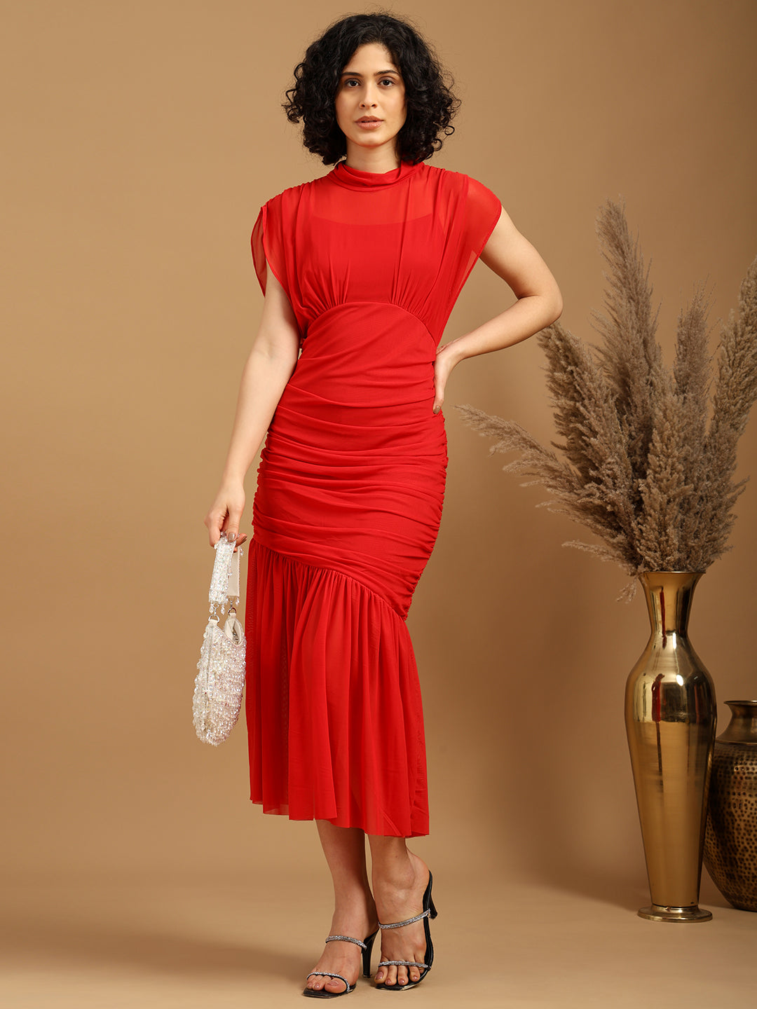 Red Stretch Dress