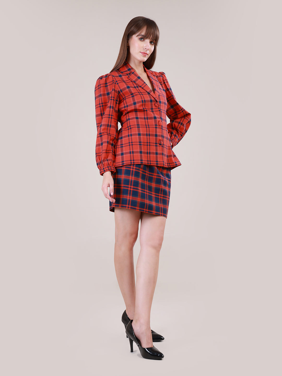 Holly Berry Skirt Set for Women