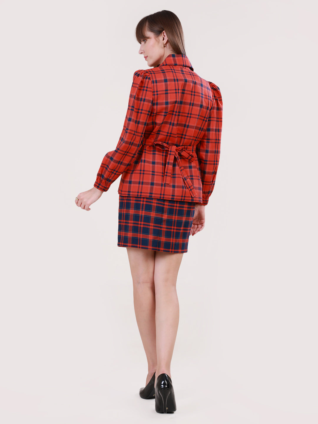 Holly Berry Skirt Set for Women