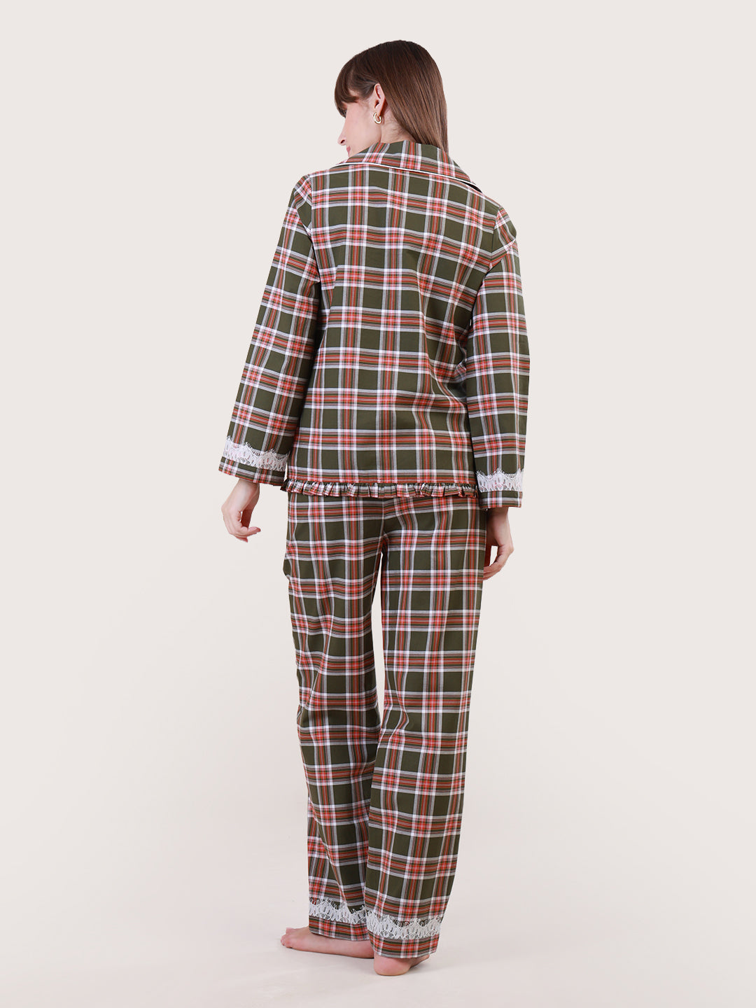 Frosted Forest Pyjama Set for Women