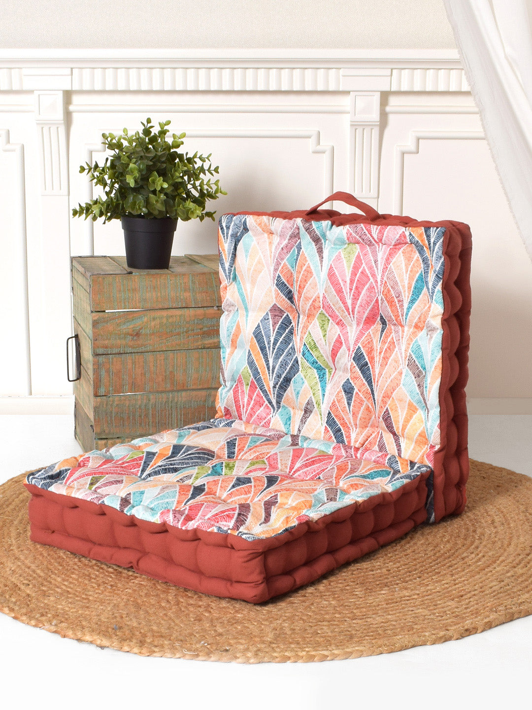 Blanc9 Avery Digitally Printed Floor Cushion