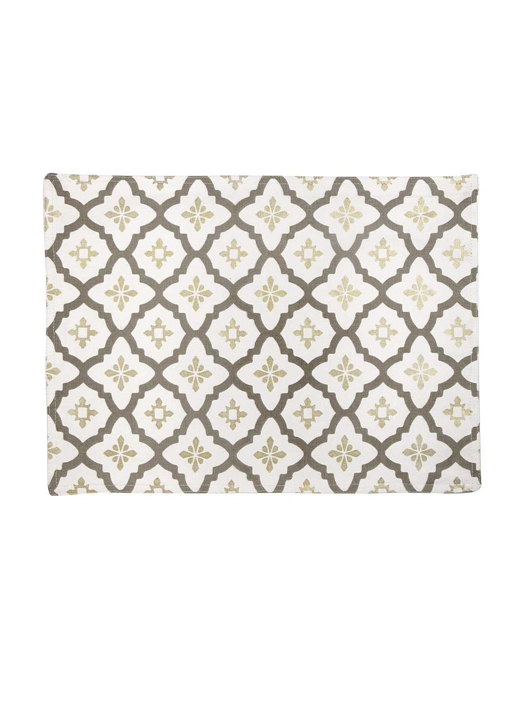 Blanc9 Set of 8 Trefoil Placemats