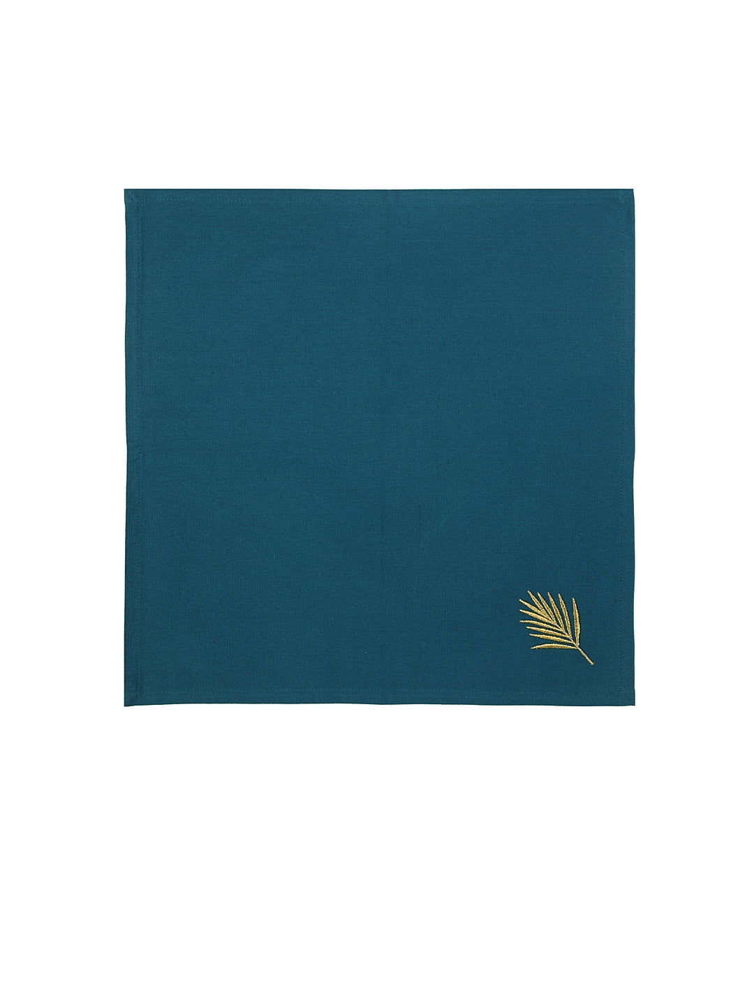 Blanc9 Set of 6 & 8 Gold Leaf Table Napkins