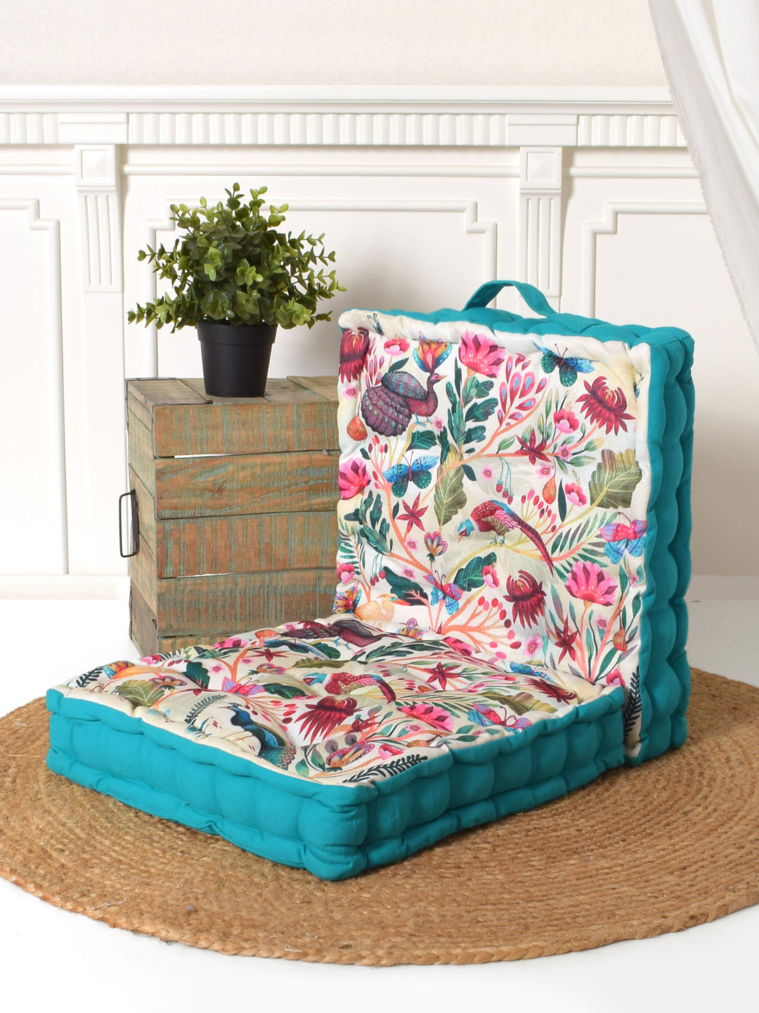 Blanc9 Juno Digitally Printed Floor Cushion