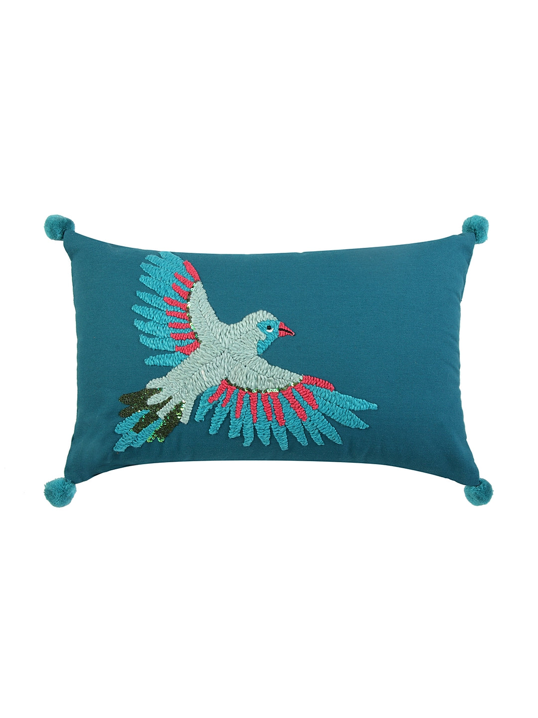 Blanc9 Royal Crest Cushion Cover with Filler 30x50cm