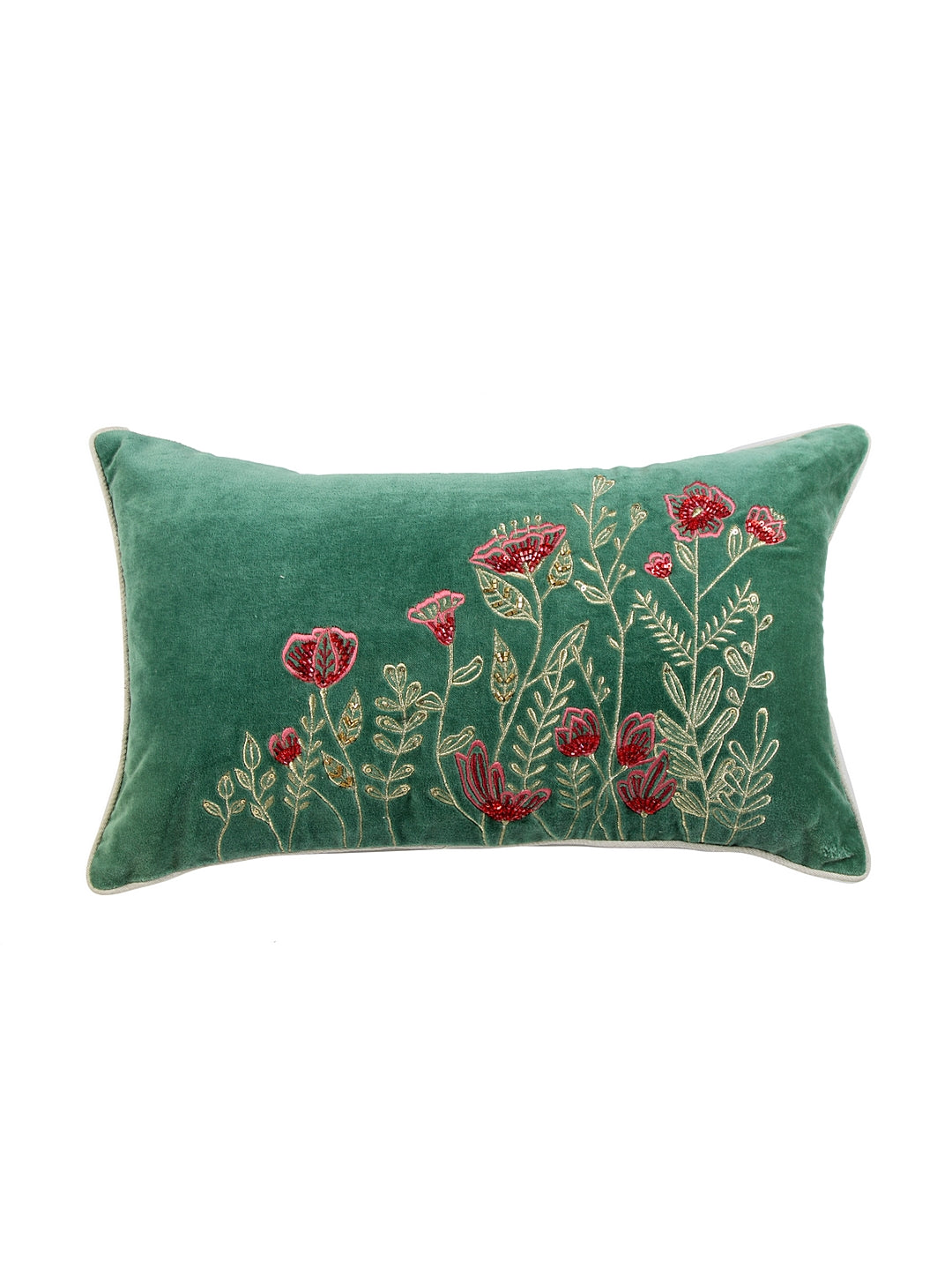 Meadow Pattern Cushion Cover with Filler 30x50cm