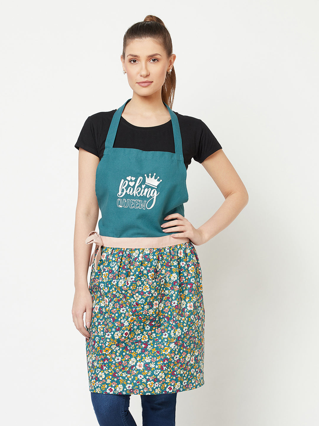 Blanc9 Baking Queen Cotton Apron