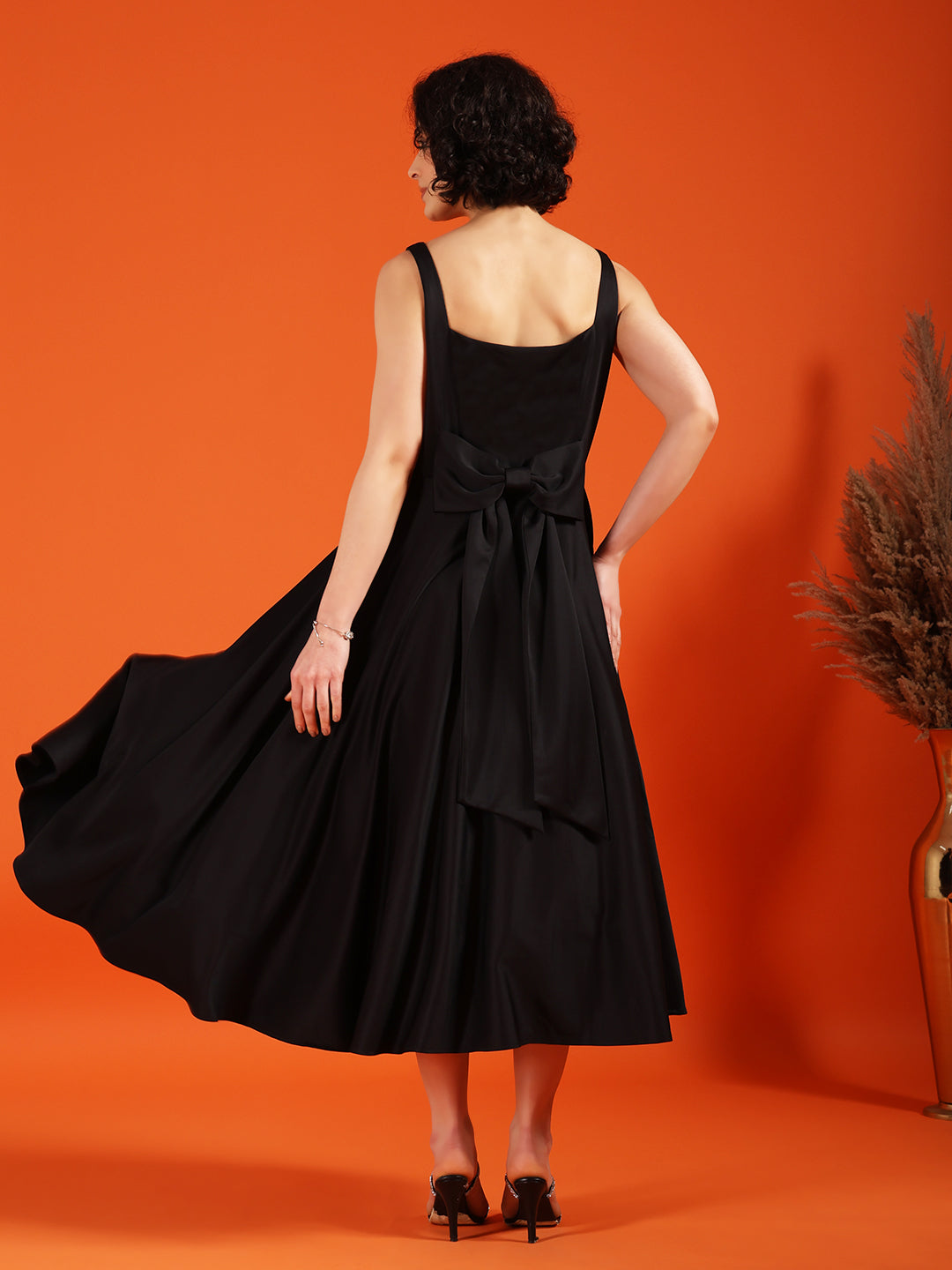 Swirling emotions with dress