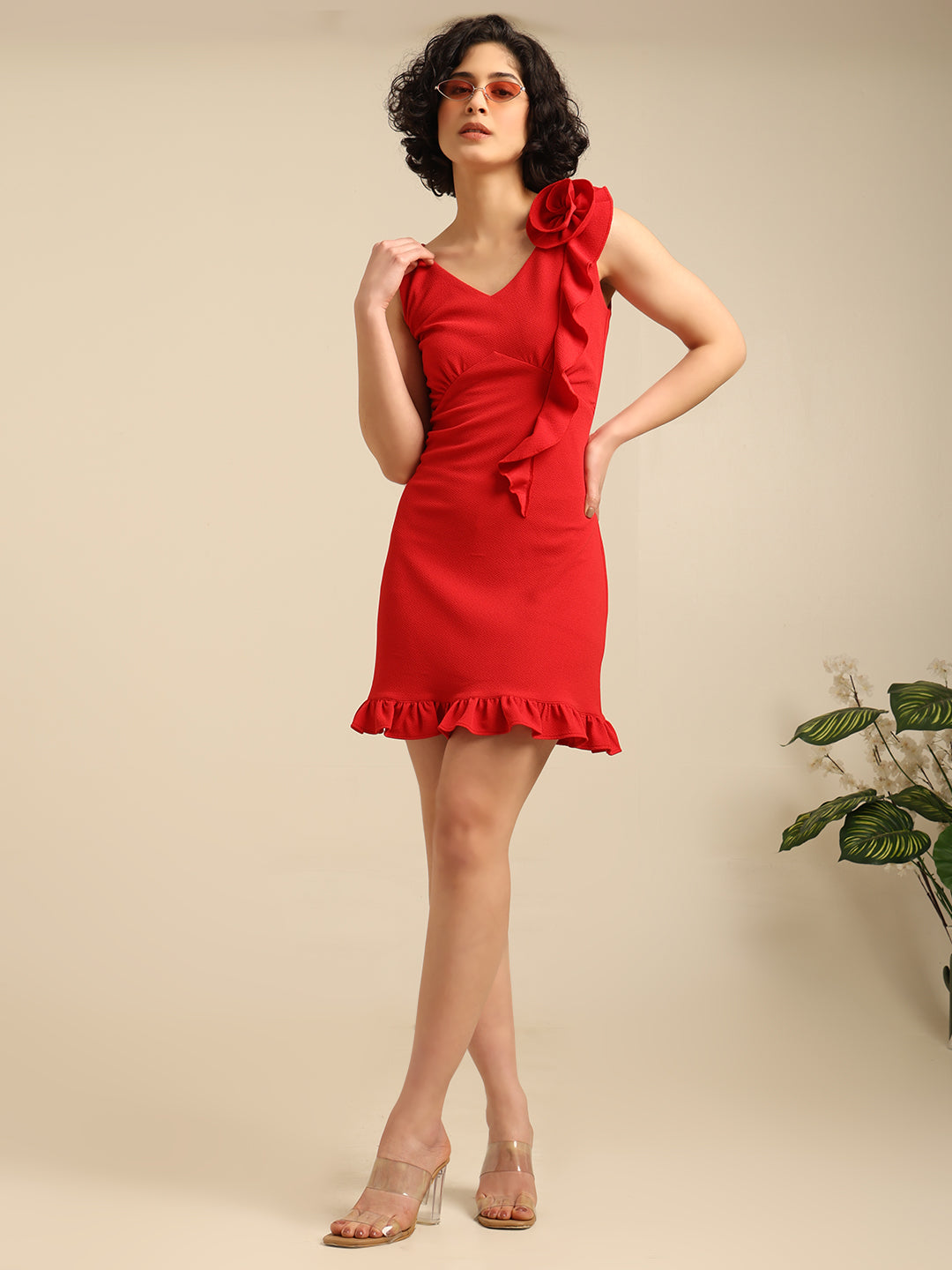 Petal talk with rose dress