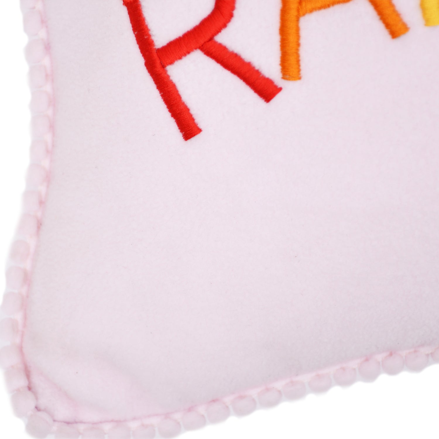 Blanc9 Set Of 2 Softie Rainbow Cushion With Bell unicorn (30X40) (30X26)CM Kids Cushion Cushion