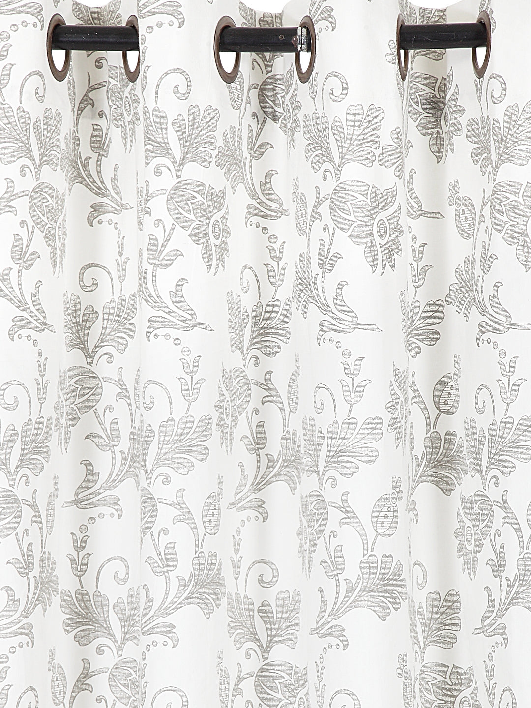 Blanc9 Set of 2 Long Door Vintage Floral Curtain