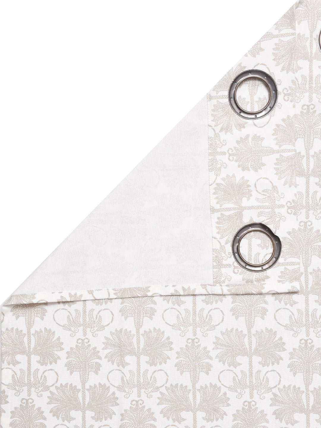 Darbar Beige Cotton Long Door Curtain