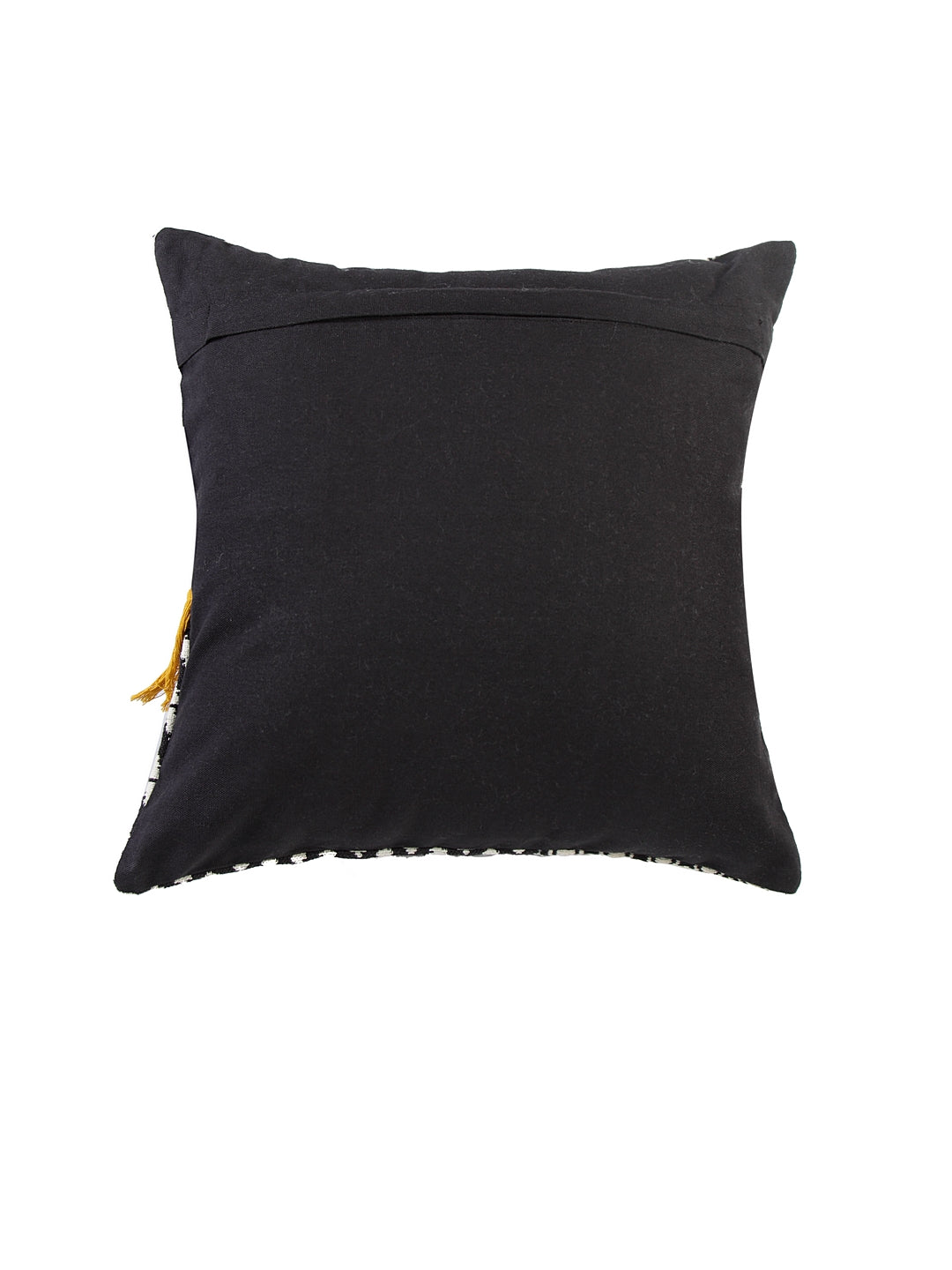 Black Clan Jacquard Cushion Cover