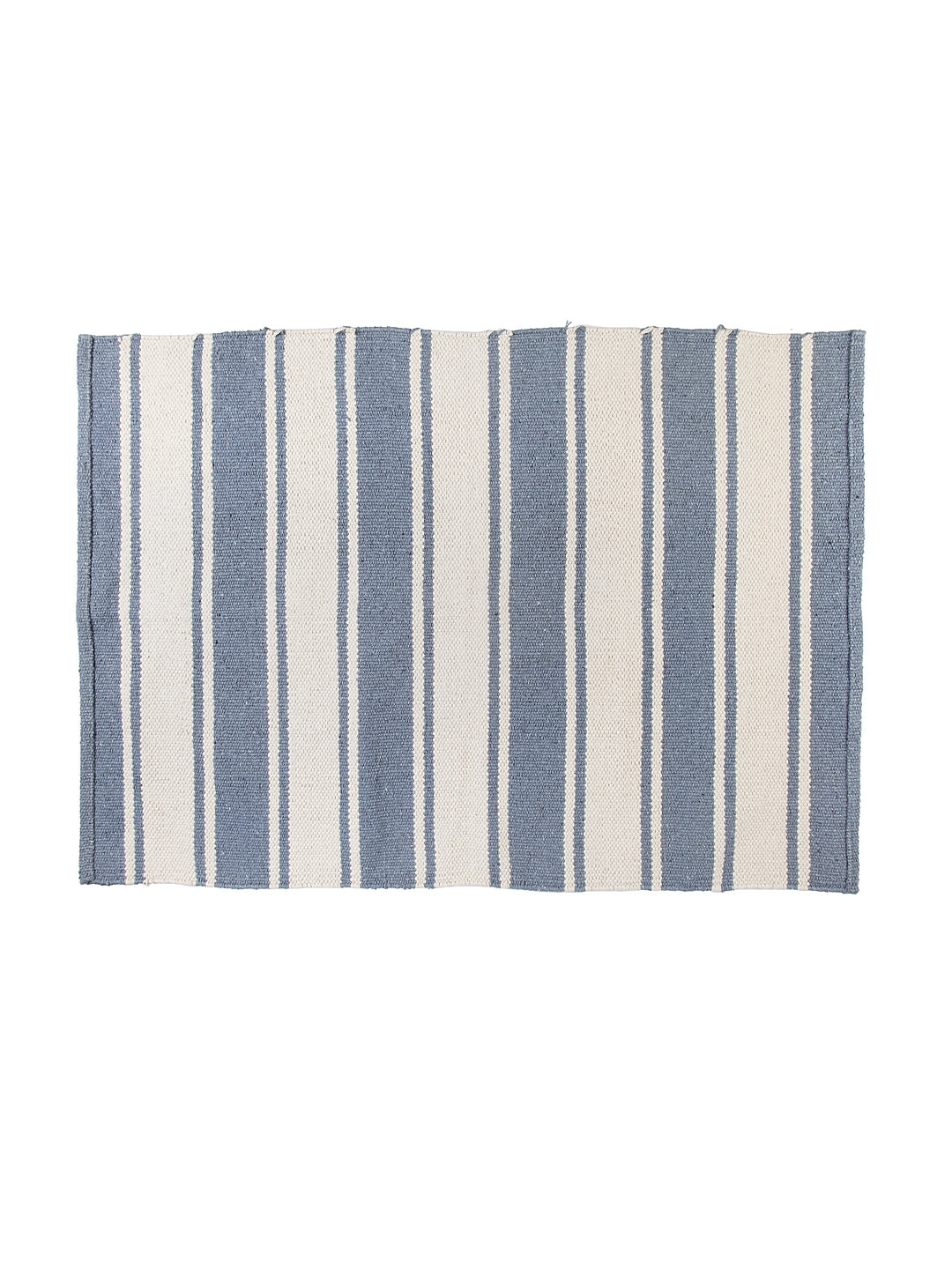 Blanc9 Woven Striped Rug