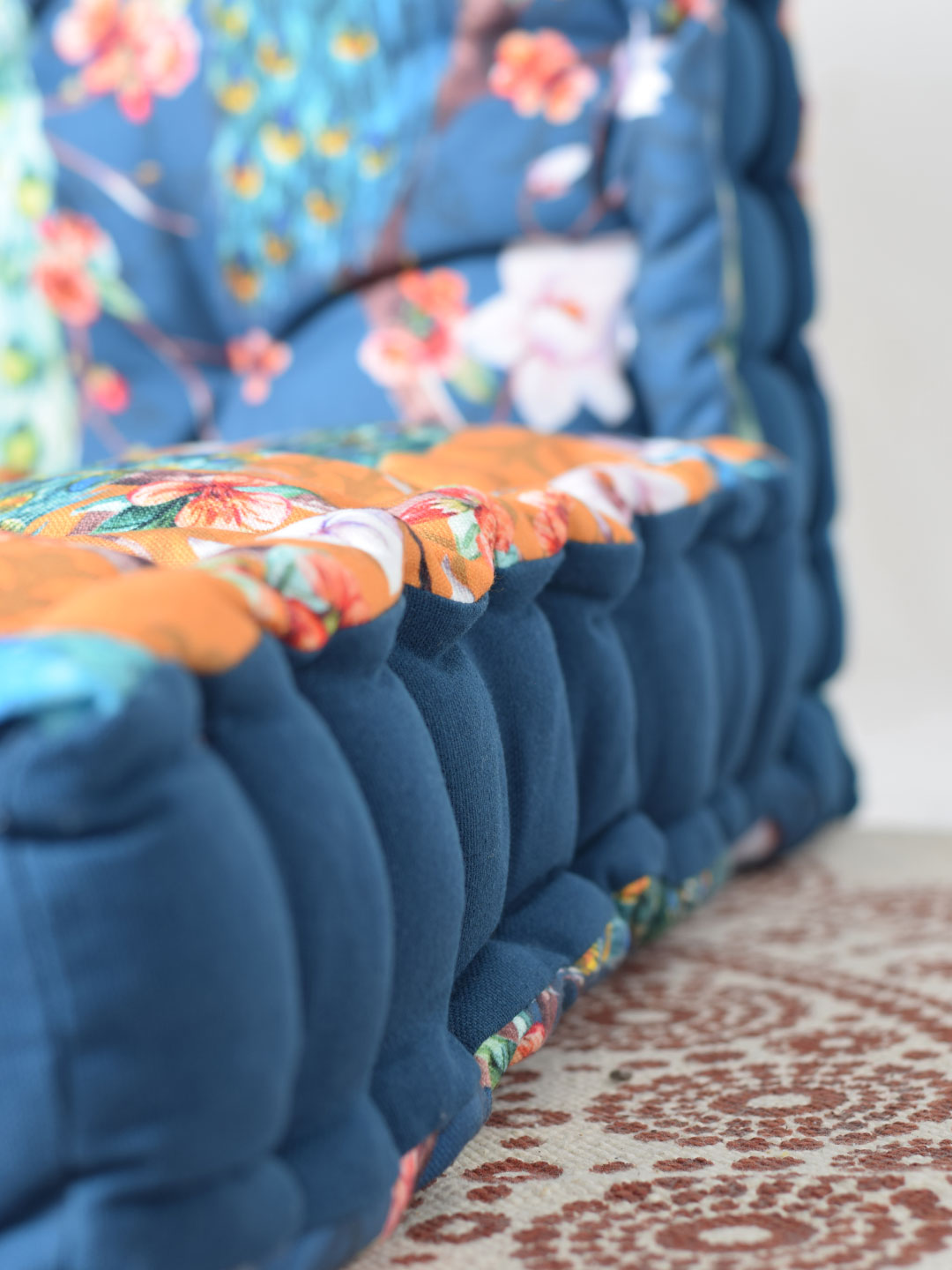 Blanc9 Set of 2 Gulmohar Matlas Floor Cushion