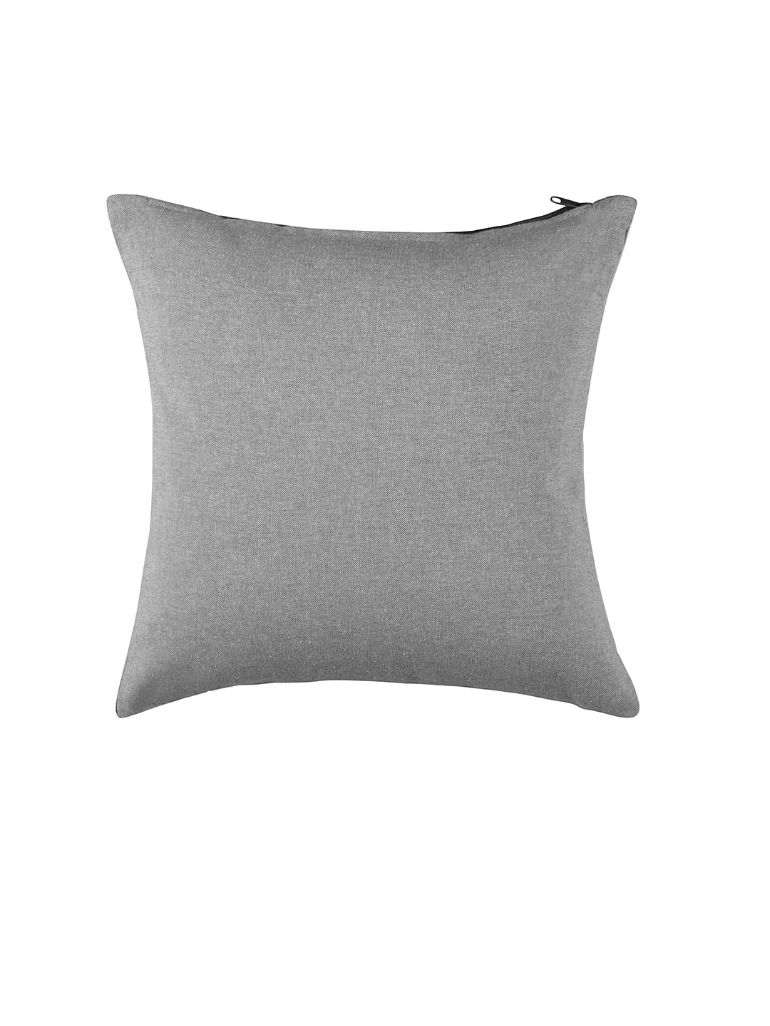 Dark Grey Velvet Cushion Cover