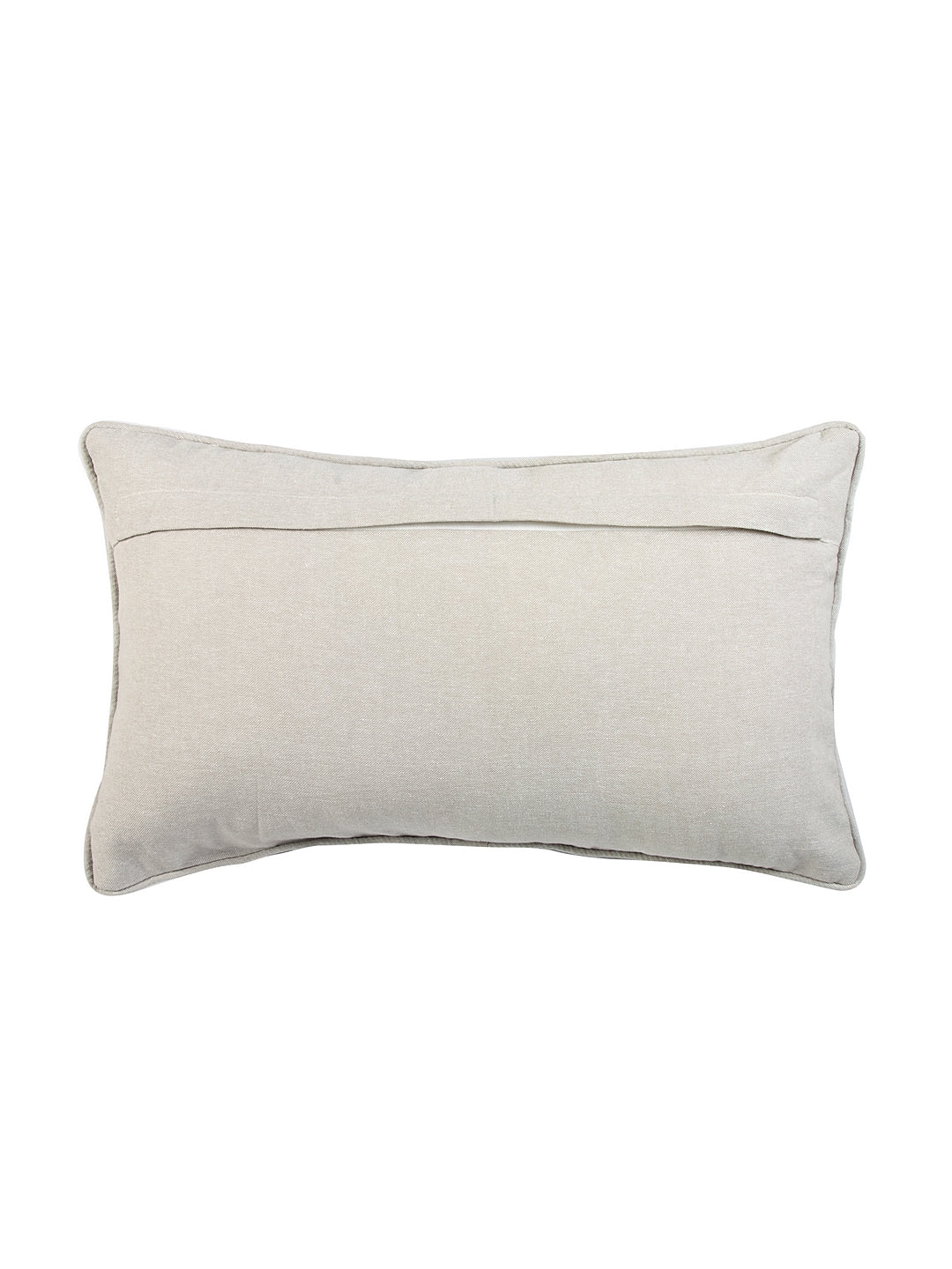 Blanc9 Ogee Embroidered Cushion Cover with Filler 30x50cm