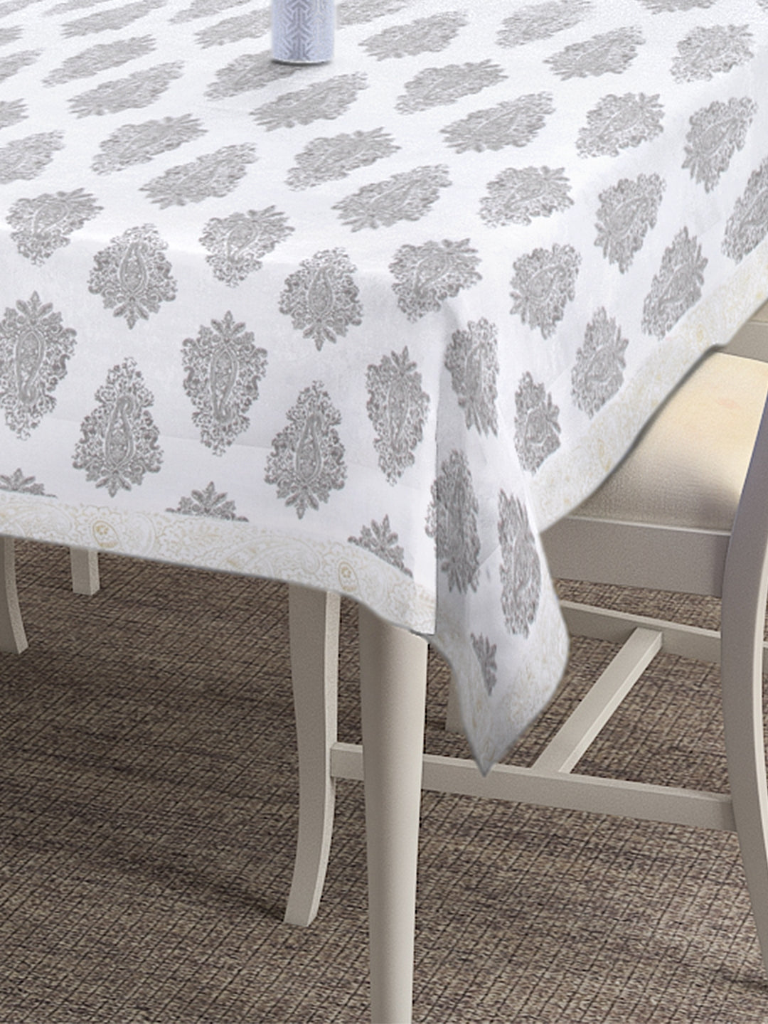 Blanc9 Boteh Block Print Tablecloth
