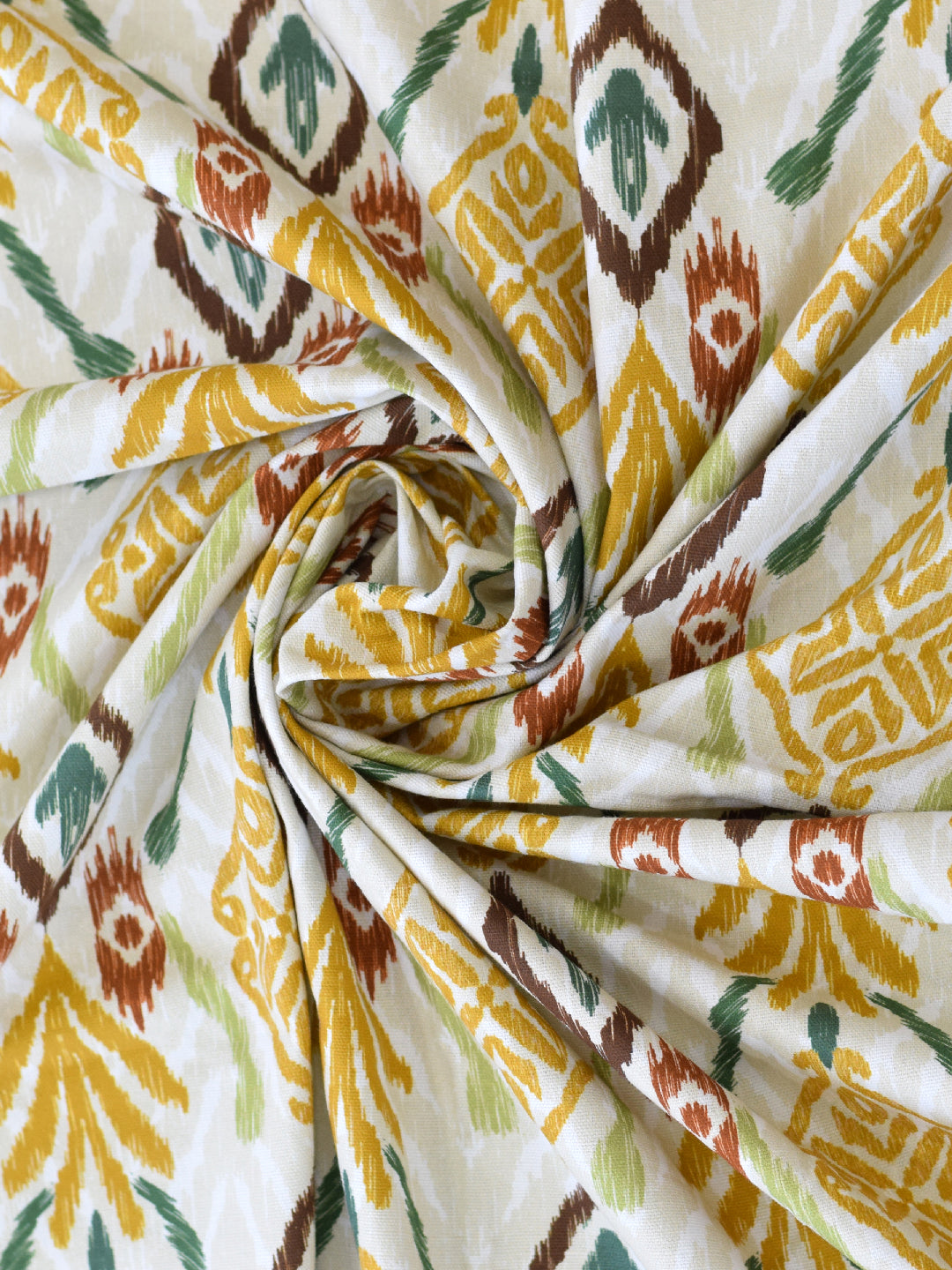 Blanc9 Ikat Katli 6/8 Seater Cotton Tablecloth