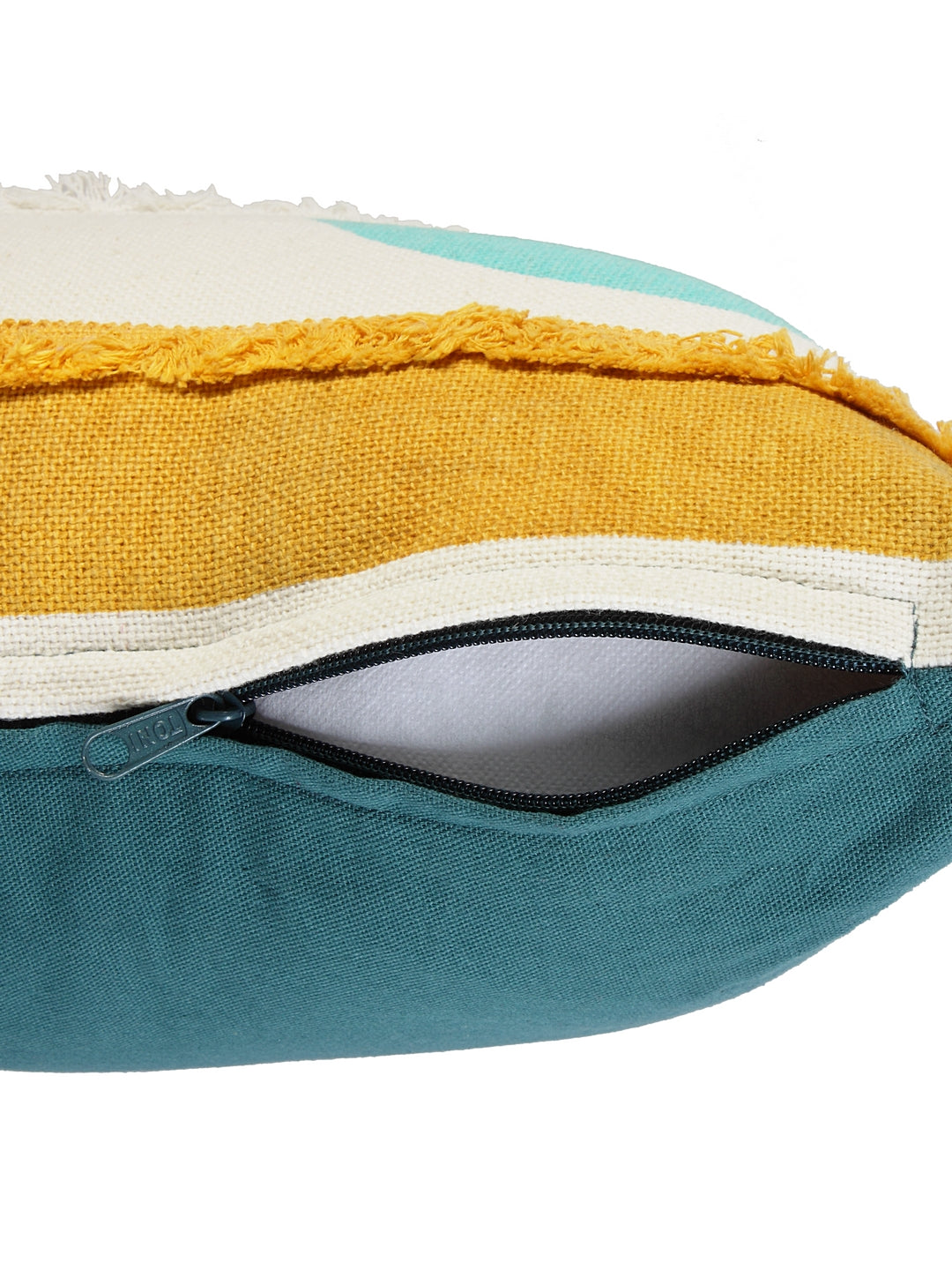 Geo Colourblock Cushion with Filler 30x50cm