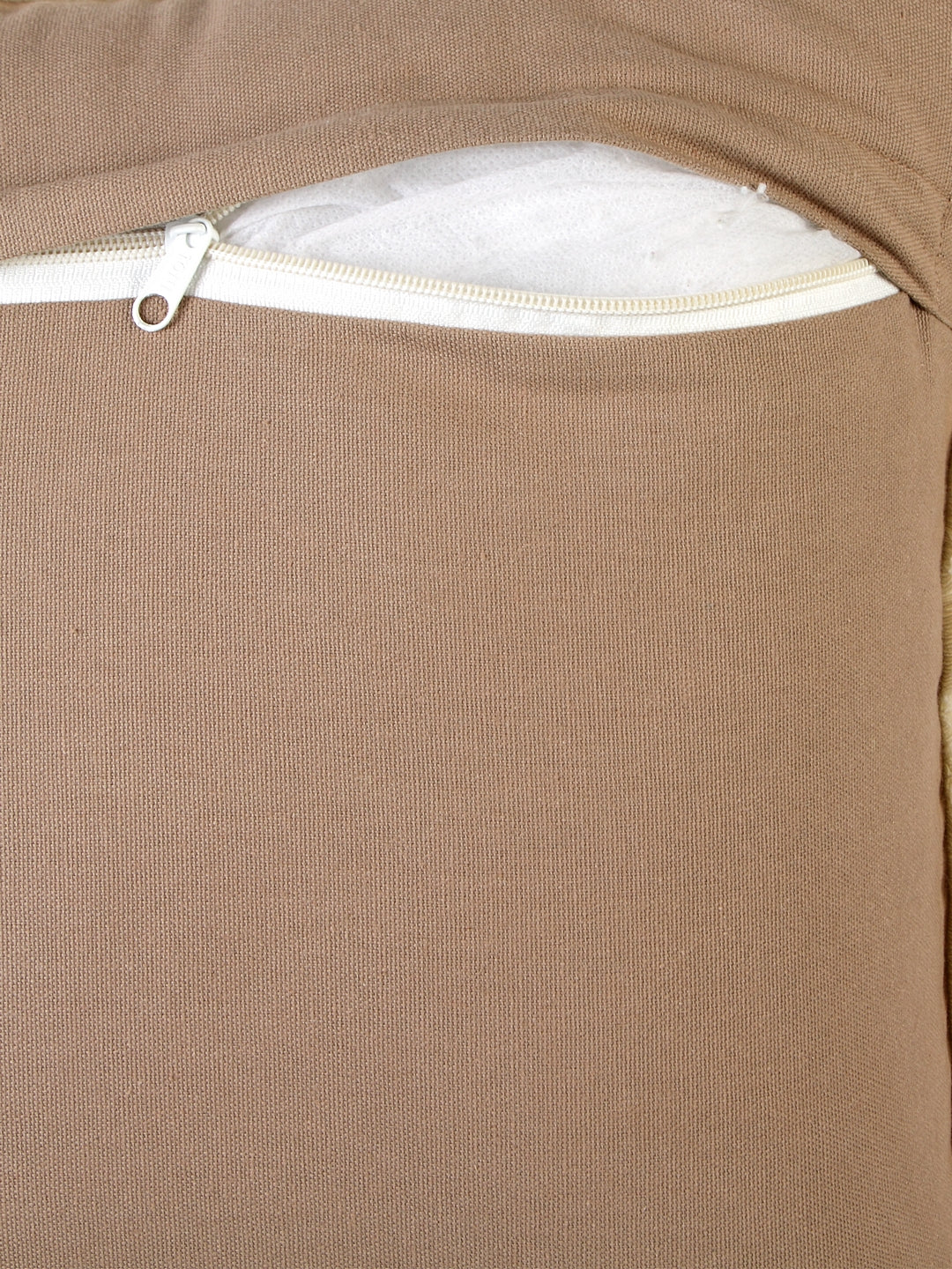 Serene Leaf Hand Embroidery Cushion Cover