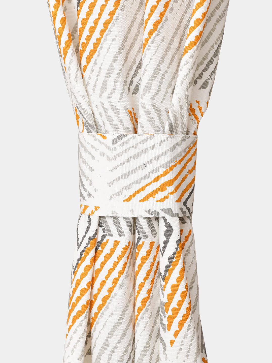 Blanc9 Kara Yellow Cotton Long Door Curtain