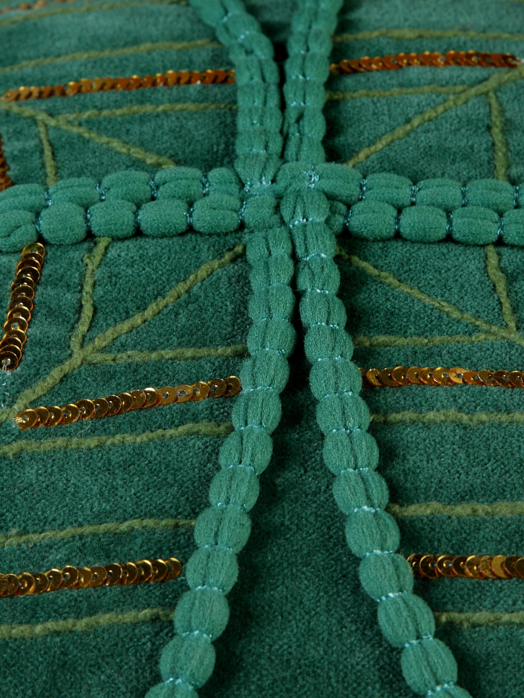 Pallav Embroidered Cushion Cover