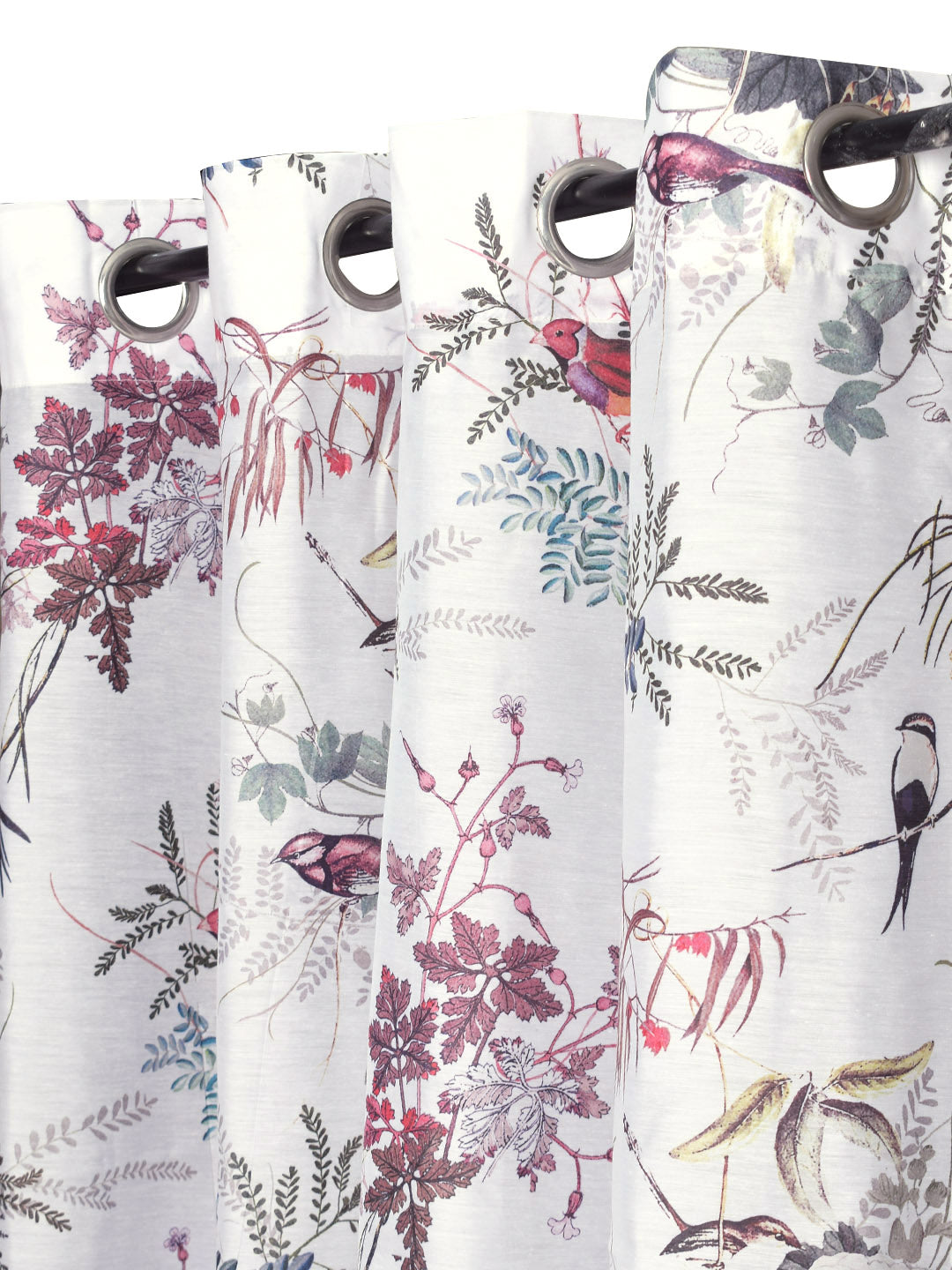 Blanc9 Ava 7ft. Set of 2 Printed Sheer Curtains