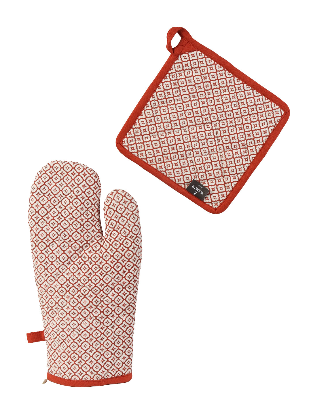 Cooking with Love- Set of Oven Mitt & Pot Holder