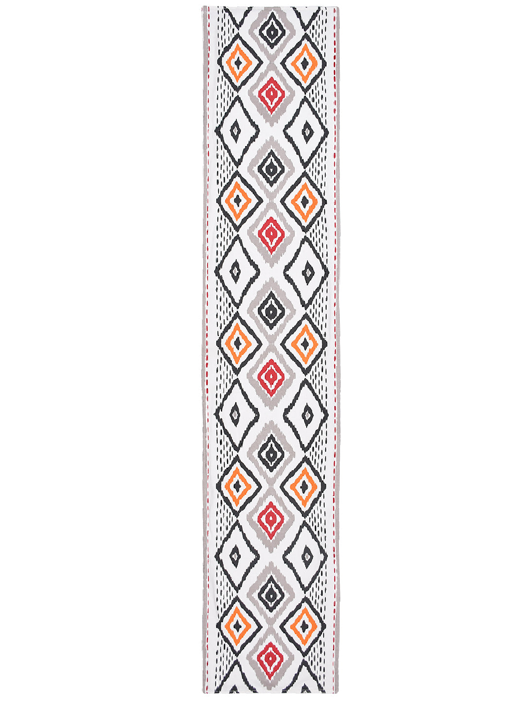 Blanc9 Dawat 100% Cotton Multicoloured 4/6 Seater Table Runner