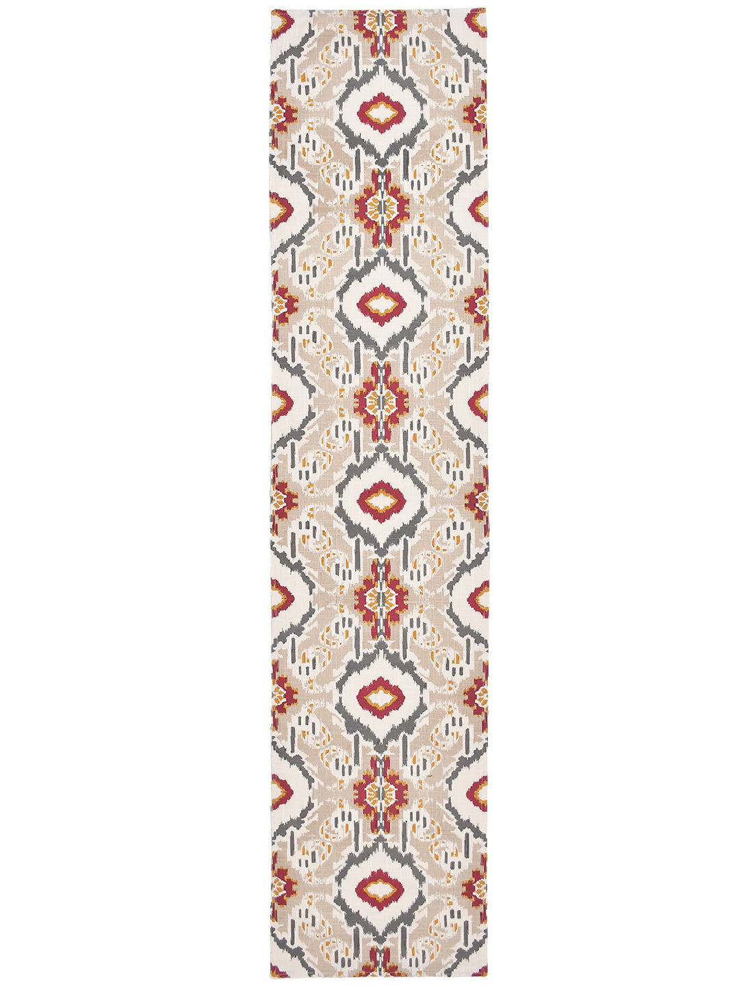 Blanc9 Nakshi 100% Cotton Multicoloured 4/6 Seater Table Runner