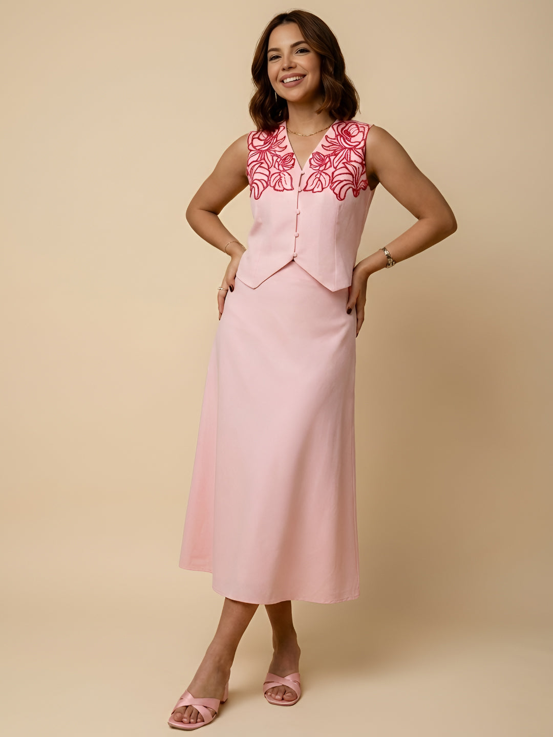 Blossom Waistcoat Skirt