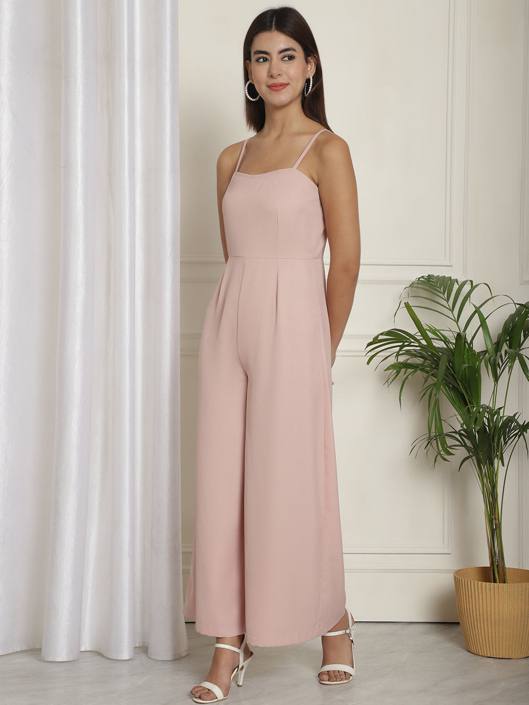 BLANC9 Lace Top With Jumpsuit-B9JS05