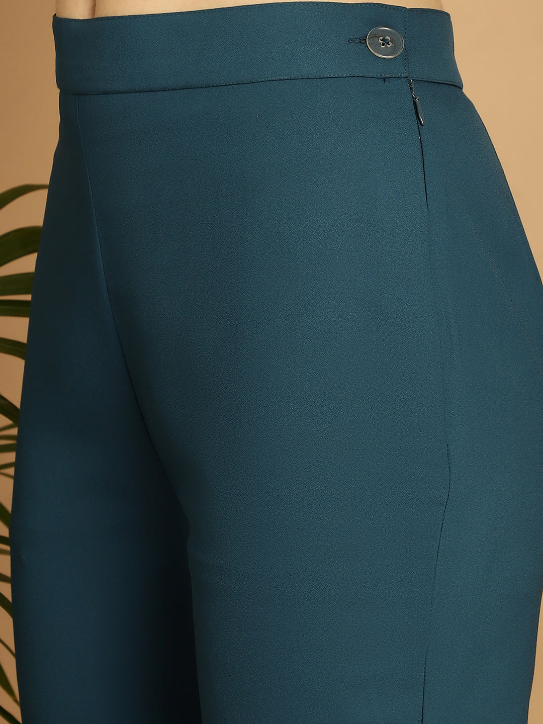 BLANC9 Trapeze Neck Top With Trouser-B9ST164