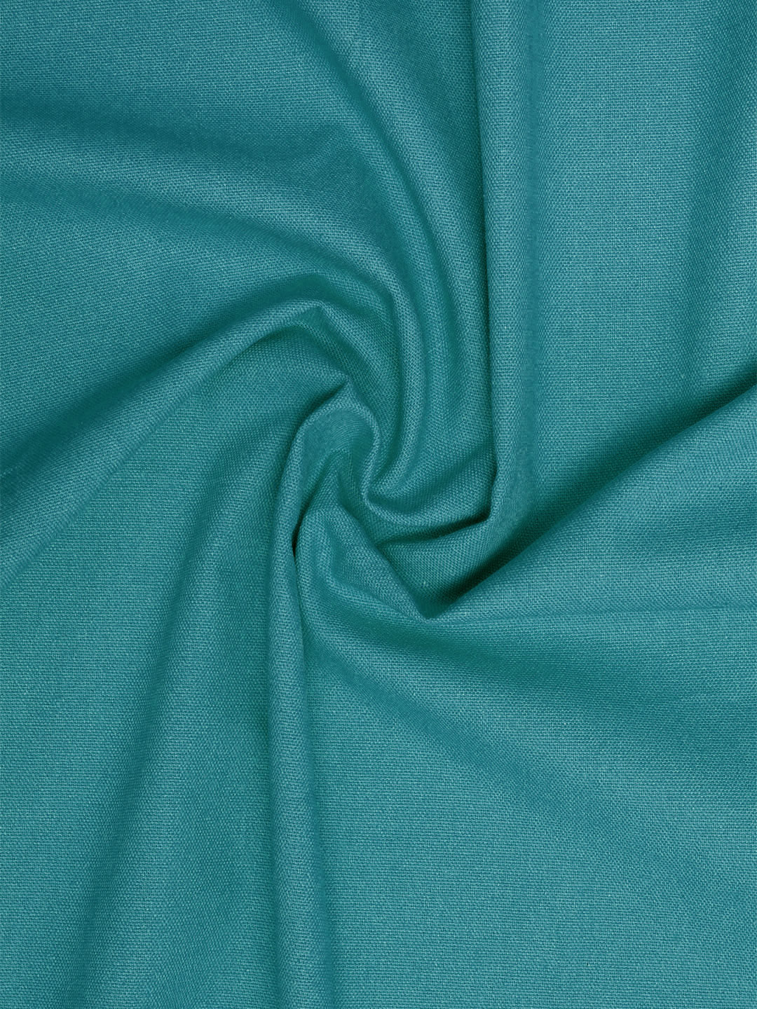 Blanc9 Set Of 2 Blue 7Ft. Cotton Curtain