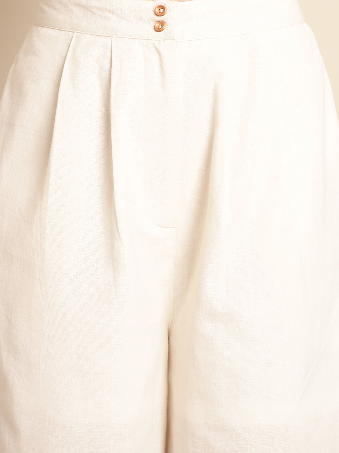 Blanc9 Beige Co-Ord Set With Shorts-B9ST132