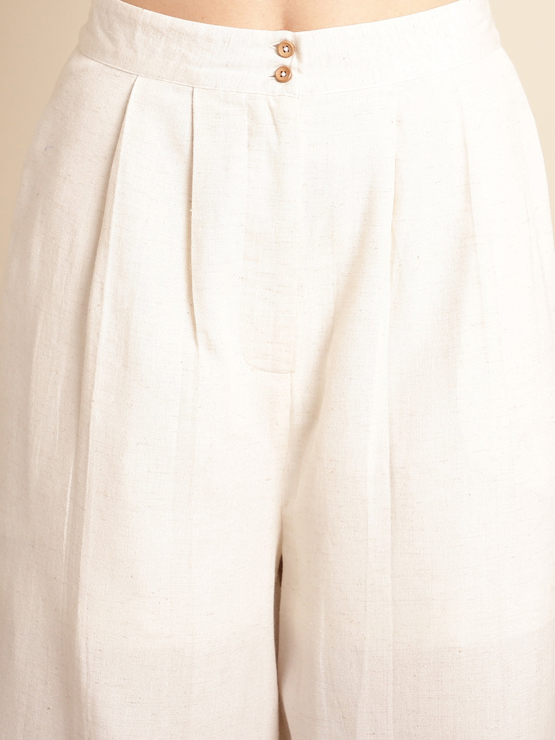Blanc9 Beige Co-Ord Set With Trousers-B9ST133