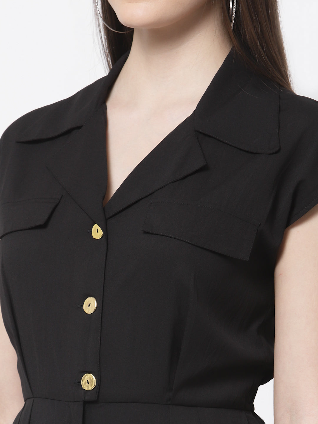 Blanc9 Black Formal Jumpsuit-B9DR94